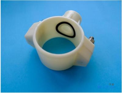 China Conector de sillín de tubería de agua para disco difusor de membrana de burbuja fina en venta