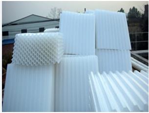 China PVC / PP Material Sewage Treatment Lamella Tube Settler With 1000×1000×866 Molding Size à venda