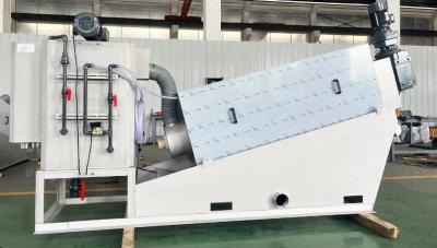 China Sistema de control PLC Prensa de filtro semiautomática con material de acero inoxidable en venta