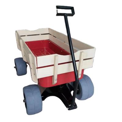 China Customized Stainless Beach Wagon With Big Wheels Sand Wagon for sale