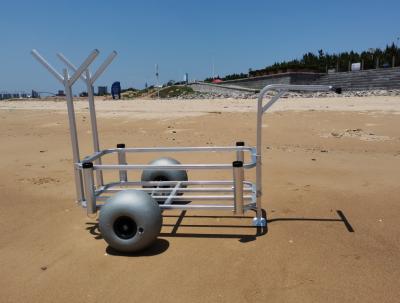 China 100kg Blue Waterproof Fishing Cart For Outdoor Activities en venta