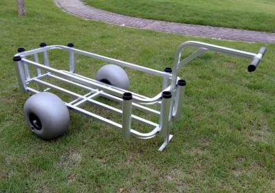 China Foldable Steel Beach Wagon Cart Rustproof 150kg Capacity For Beach en venta