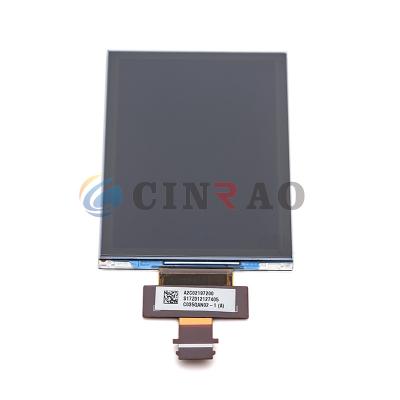 China Stable LCD Screen Panel AUO C035QAN02.1 FOG Glass Panel Car GPS Parts for sale