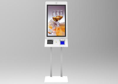 China Android Windows OS LCD Advertising Display Screen 350cd/M2 Touch Screen Computer Kiosk for sale