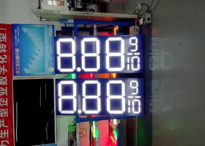 China CE FCC Time Sign LED Advertising Display Screen 4000cd/M2 for sale