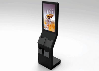 China Free Standing 27 Inch Touch Screen Monitor 250CD/M2 Network Advertising Player for sale