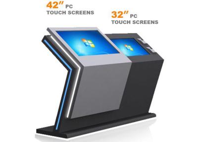 China Infrared Touch Screen Information Kiosk 32GB ROM 3G 4G Module For Shopping Mall for sale