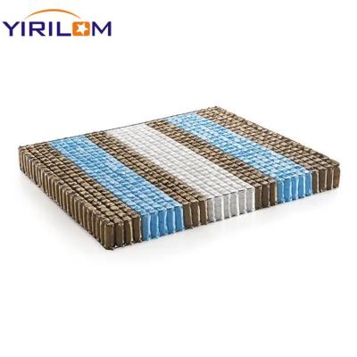 China Customized Queen Size 2.0mm 7 Inch Pocket Coil Spring Unit Steel Pocket Spring for sale