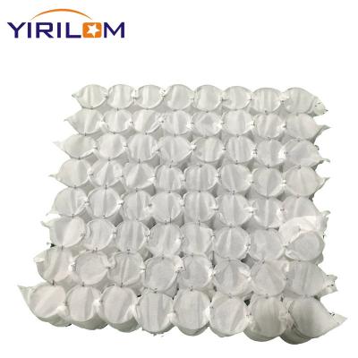 China Hot Sale Rolled Up 1.8mm Steel Wire Sofa Seat Cushion Pocket Spring Unit for sale