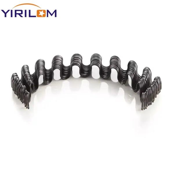 Quality Customized Black No-Sag Spring 3.8MM Wire Diameter Sofa Zigzag Springs for sale