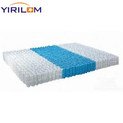 China Industry 1.8mm High Carbon Steel Wire Fabric Wrapped Small Pocket Spring For Mattress for sale
