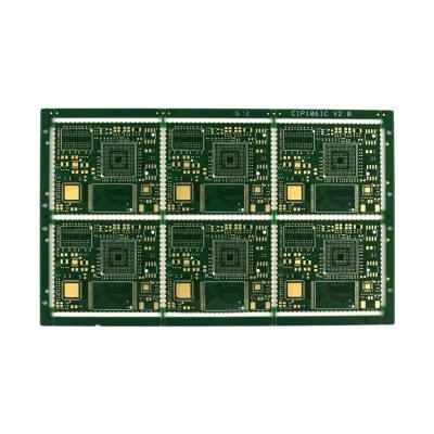China ISO9001 HASL Dual Layer Electronic PCB Board Matte Green for sale