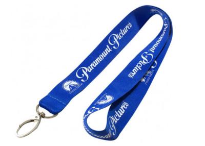 China Pantone Colors Name Tag Lanyards , Personalized Neck Lanyards With Bulldog Chip for sale