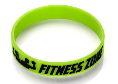 China Religious Engraved Custom Silicone Rubber Wristbands for sale