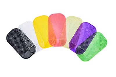 China Colorful Surface Promotional Gift Giveaways Anti Dusting Silicone Car Sticky Pad for sale