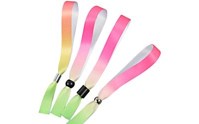 China Unisex Gender Custom Cloth Wristbands Eco Friendly For Promotional Gifts for sale