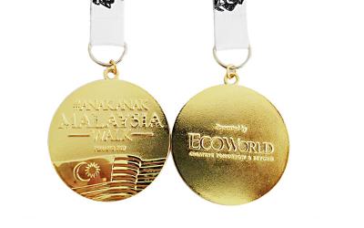 China Antiek Goud / Zilver Koper Metaal Award Medailles Modern Patroon OEM / ODM Geaccepteerd Te koop