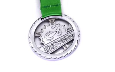 China Enamel Marathon Metal Award Medals Injection Logo Pantone Colors Printing for sale