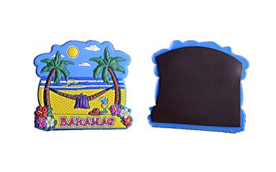 China Travel Souvenir PVC Soft Fridge Magnets PMS Colors Printing Promotional Items for sale
