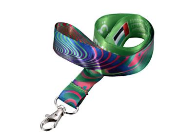 China Double Ended Lanyard Badge Holder Retractable Type Funny Dye Sublimation for sale