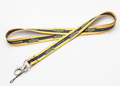 China Promotional Custom Cotton Lanyards 0.65mm - 2.5mm Standerd Size Thickness for sale