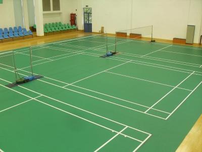 China Assorted Color Tennis Court Flooring , Safe Outdoor Volleyball Court Surfaces for sale