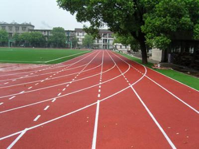 China Field Surface Polyurethane Sports Flooring Anti Slip For Children Running for sale