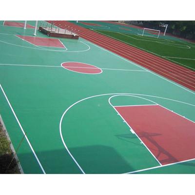 China Thick Polyurethane Sports Flooring Slip Resistant With Sandwich System for sale