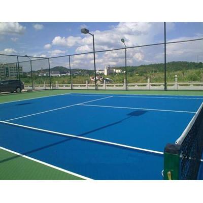 China Campo de tênis sem emenda de Outdside que pavimenta o sistema completo material do poliuretano grosso à venda