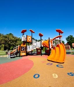China Pour In Place Playground Surface Materials Pressure Resistant Easy To Install for sale