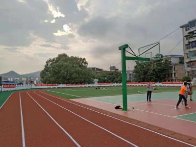 China Standard 400 Meters Athletic Running Track 8 Lanes Assorted Color Sun Proof  for sale