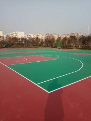China Revestimento sintético sem emenda do basquetebol, pavimentação modular dos esportes do sistema completo  à venda