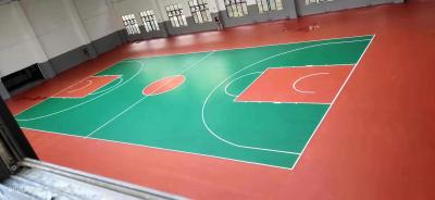 China Sandwich System Polyurethane Resin Home Basketball Court for sale