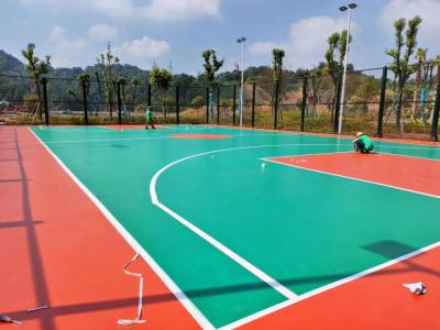 China Easy Instalaltion Sandwich System Polyurethane Resin Home Basketball Court for sale