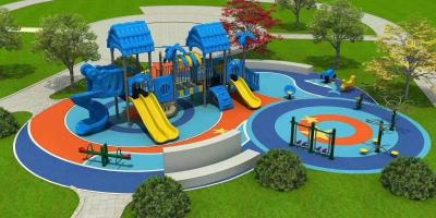 China Wet Pour EPDM Rubber Playground Surface Coating  for Real  Estate Community Development for sale