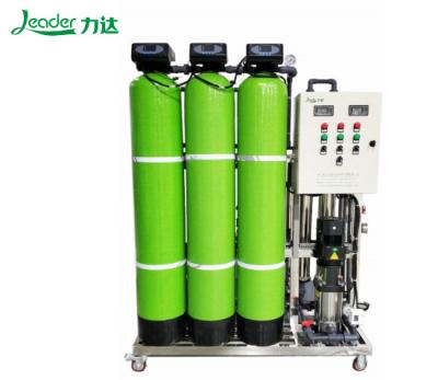 China 500 Liters Per Hour Reverse Osmosis Water Purification System Water Softener For Industrial Drinking Medical for sale