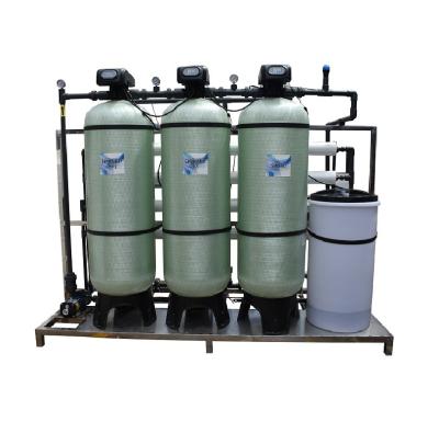 China Quartz Sand 2TPH Drinking Water RO Plant Pure Water Treatment Plant for sale