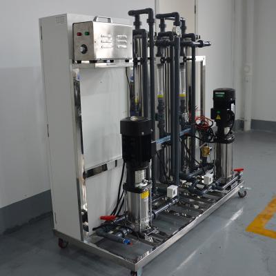 China 1000L Double Pass RO System Industrial Reverse Osmosis Water Plants for sale