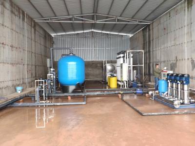 China fábrica del agua potable del sistema de la filtración de 500L/Hour 1000L/Hour uF ultra en venta