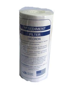 China PP Filter Melt Blown Sediment Spun Cotton Water pp Filter Cartridge with 5 micron RO System Accessories for sale