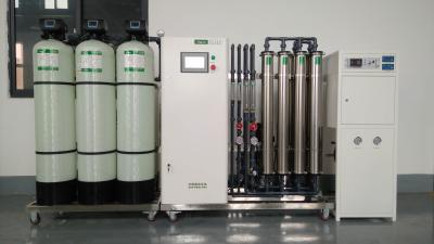 China 3000 GPD RO EDI Purified Water System Electrodeionization Water Treatment Plant for sale