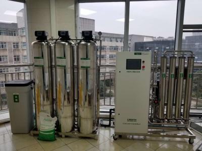China 500 Liters Per Hour Double Pass RO System Two Stages Ro Water Treatment  System for sale