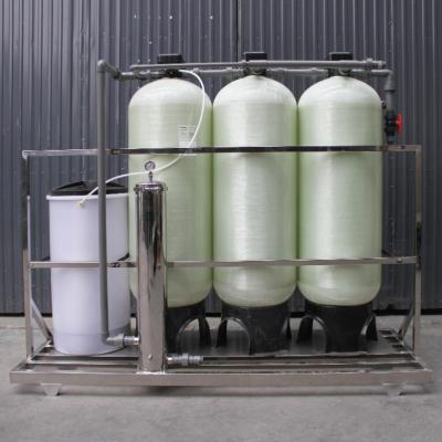 Китай Система 2TPH умягчителя водоочистки RO обратного осмоза 2000 литров продается