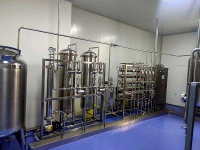 China Commercial 2000LPH SS Water Plant RO System For Drinking for sale