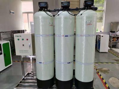 China PLC Touch Screen Industrial Commercial Filter Water Softener For Hard Water for sale