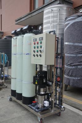 China FRP SS Tank Mobile Water Purification System Electric Control 10000 Liter for sale