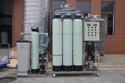 China Auto 500L Water Plant RO System For Drinking Water Filtration / Purification for sale