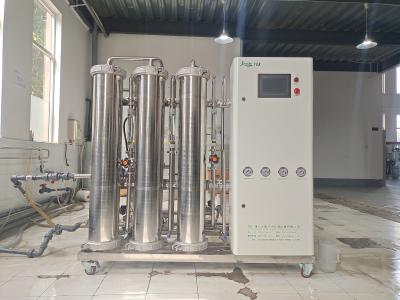 China SS Material 1000LPH Double Stage RO System With UV Disinfection for sale