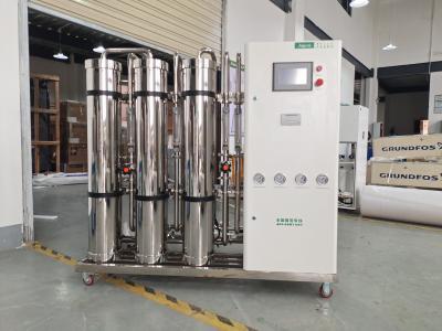 China 1500LPH Double Pass RO System Water Plant For Drinking Water for sale