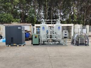 China TYO20 oxygen generator complete system purity 93% outlet pressure 150bar with bus bar filling system for sale
